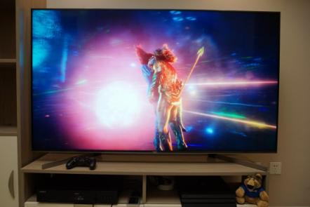 音畫表現(xiàn)沒得說！曬單新入手的65”索尼X9500G電視