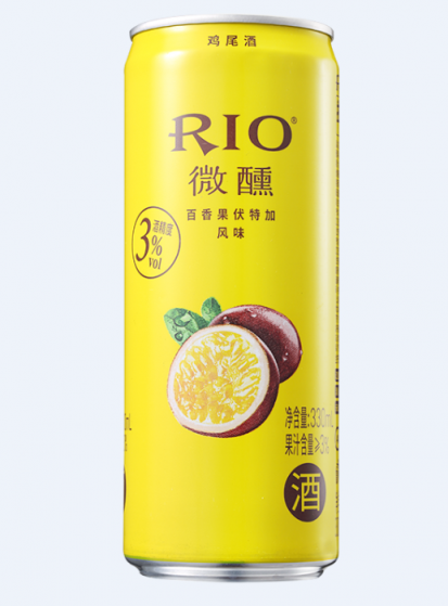 蘇寧首發(fā)玫瑰荔枝、百香果風(fēng)味RIO新品