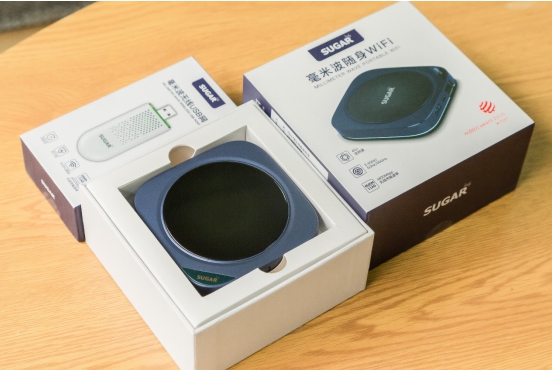 SUGAR攜 5G 毫米波隨身WiFi，成就時代前行者