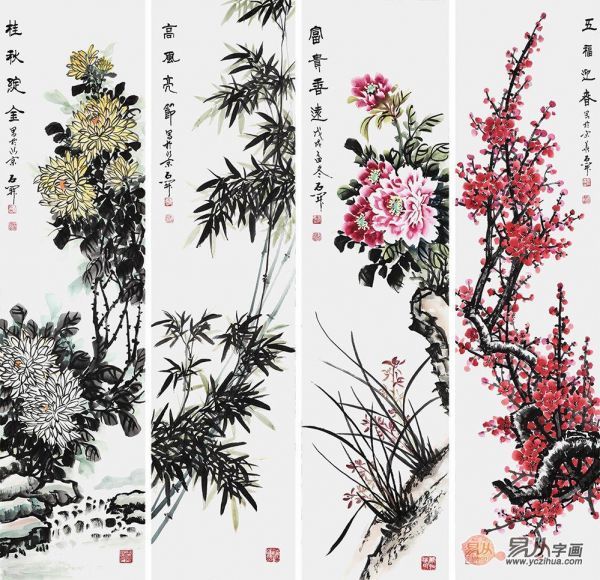 客廳沙發(fā)背景墻掛什么畫，彰顯居家主人品位與品性的掛畫