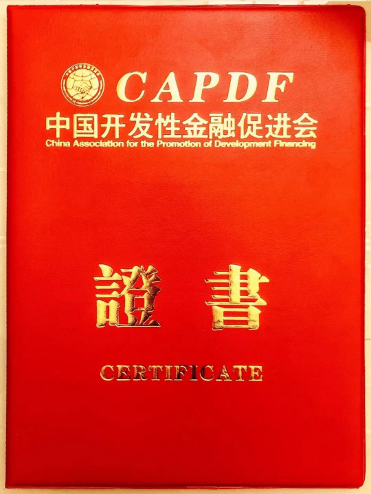 匯盈金服榮膺中國開發(fā)性金融促進(jìn)會(huì)常務(wù)理事單位
