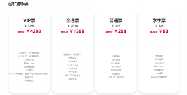 值回票價！華為開發(fā)者大會VIP票權(quán)益解讀