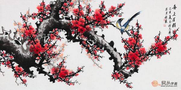 家居背景墻掛畫有啥講究？想要風(fēng)水運勢好就掛吉祥花鳥畫
