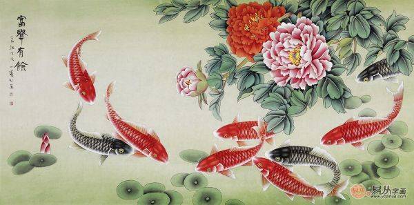 家居背景墻掛畫有啥講究？想要風(fēng)水運勢好就掛吉祥花鳥畫