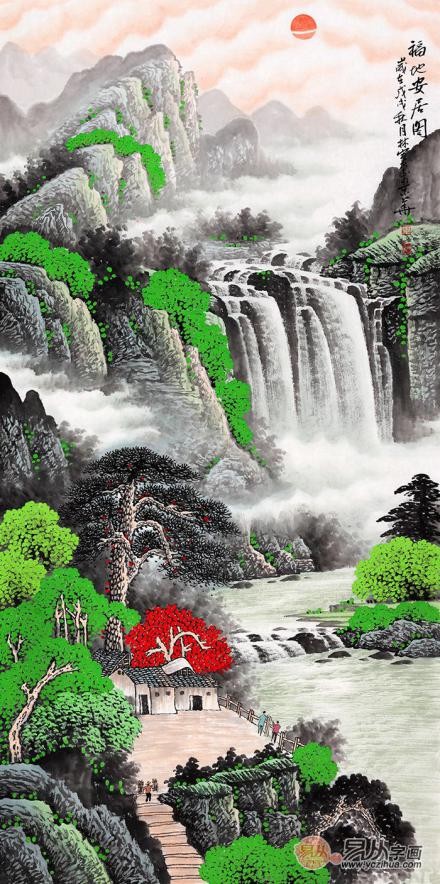 2019年又美又有品位進門玄關(guān)掛畫，朋友們都說好