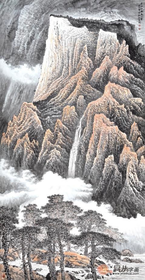2019年又美又有品位進門玄關(guān)掛畫，朋友們都說好