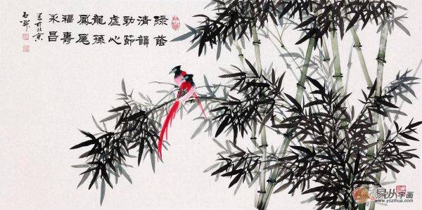 梅蘭竹菊的君子品質，名家石開梅蘭竹菊四君子國畫作品欣賞