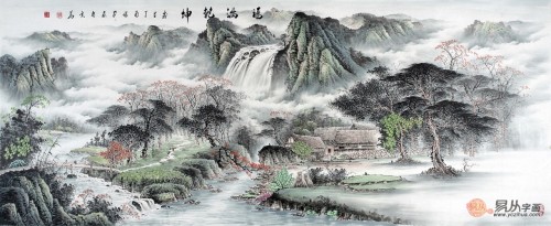客廳掛什么裝飾畫合適？看看你選對(duì)了嗎