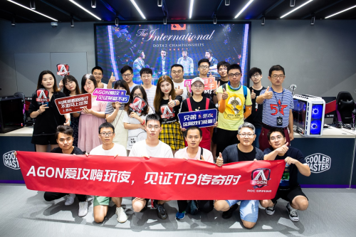 DOTA2 TI9粉絲齊聚，AGON愛攻綻放光彩！