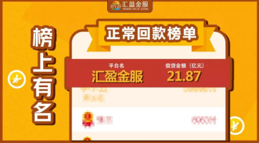 8月百家網貸平臺正常回款榜單出爐，匯盈金服榜上有名
