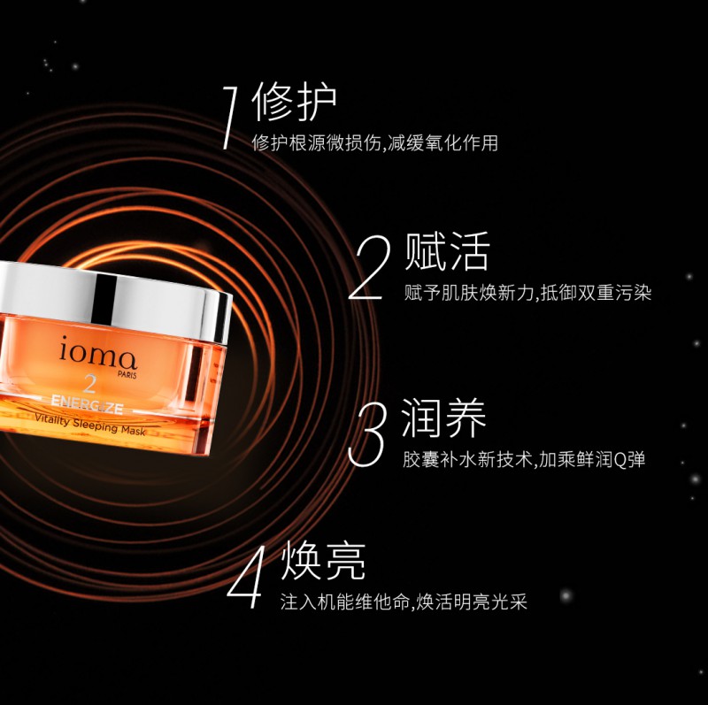 ioma艾歐碼熬夜修仙小奶蓋，一覺回春嫩晨顏