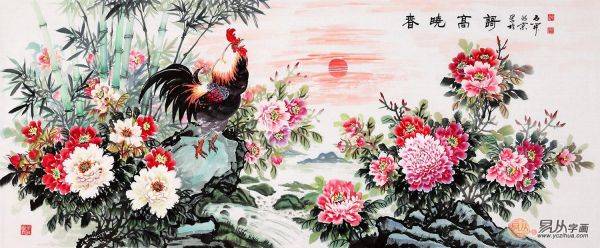 客廳沙發(fā)墻裝飾畫掛什么好，畫美寓意更美的花鳥畫分享