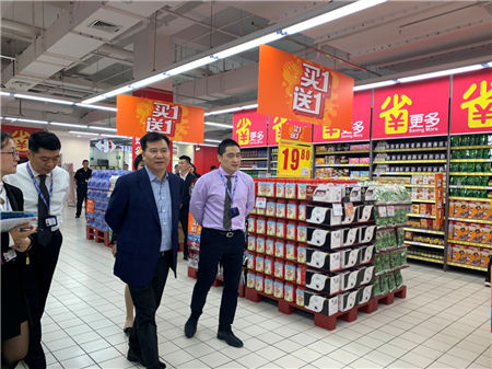 張近東探店家樂(lè)福，場(chǎng)景零售如何服務(wù)消費(fèi)者？
