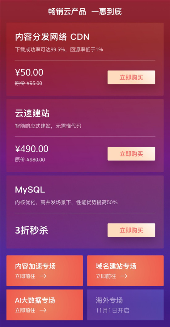 預(yù)售不想買(mǎi)？今天就過(guò)11.11，你來(lái)華為云看看優(yōu)惠嗎？