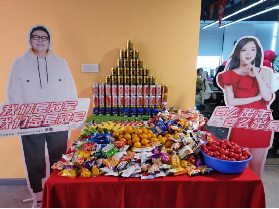慶功宴：寧美雙11戰(zhàn)績(jī)超燃，寧美人舉杯同慶
