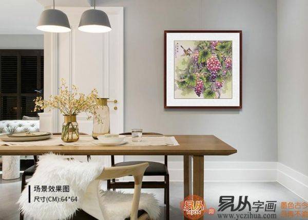 家里餐廳裝飾掛什么畫(huà)好，四款雅致清新小品花鳥(niǎo)畫(huà)推薦