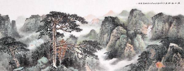 藝術(shù)山水佳作 收藏投資都很合適！