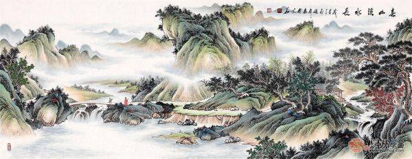 藝術(shù)山水佳作 收藏投資都很合適！