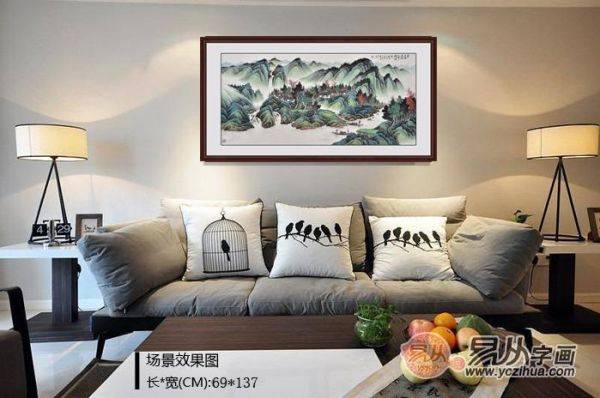 看看這些經(jīng)典客廳橫幅山水畫，你家中掛對了嗎