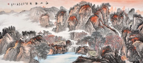 技巧分享：對于客廳背景墻掛畫應(yīng)該怎樣選擇，看看幾種風(fēng)格你喜歡嗎
