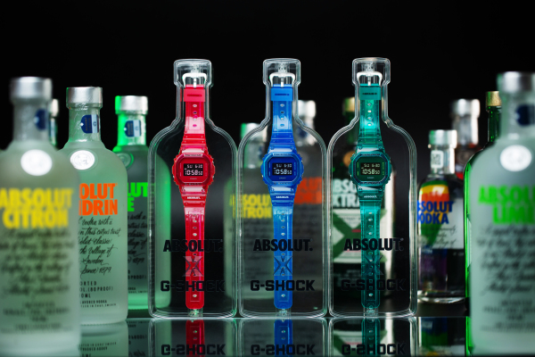 潮流入喉！G-SHOCK X ABSOLUT絕對伏特加聯(lián)名款破界來襲