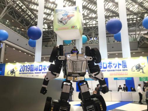 日本國際機器人展首現(xiàn)智能變形機器人，樂森機器人正式登陸日本市場