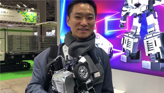 樂森機器人赴日參展，日媒：真正有用的機器人，變形機器人走進現(xiàn)實