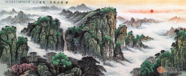 辦公室裝飾字畫(huà)掛什么好，內(nèi)行的老板都是這樣選擇掛畫(huà)的