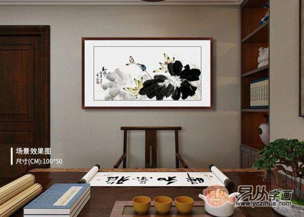 中式書房掛什么畫好？這三幅花鳥畫，讓書房更典雅