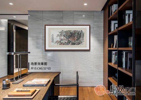 張林榮的山水畫賞析!山水美景秀麗多變藝術獨特!