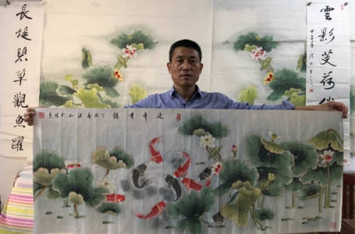 客廳內(nèi)掛什么字畫好，吉祥又有品的名家石開花鳥畫匯總