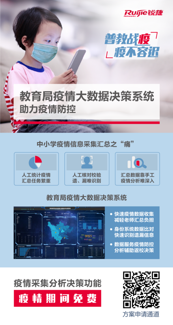 銳捷推出疫情大數(shù)據(jù)決策系統(tǒng)，助力疫情防控
