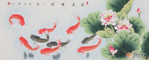 客廳適合掛什么字畫，國畫花鳥經典四款寓意解析