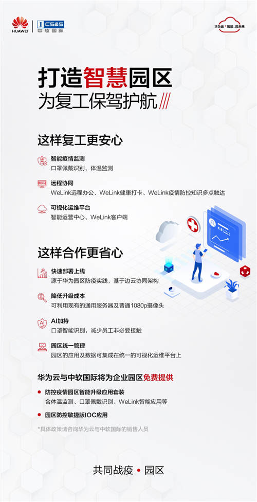 企業(yè)主們，這里有一套華為云免費(fèi)的園區(qū)智能應(yīng)用等你查收！