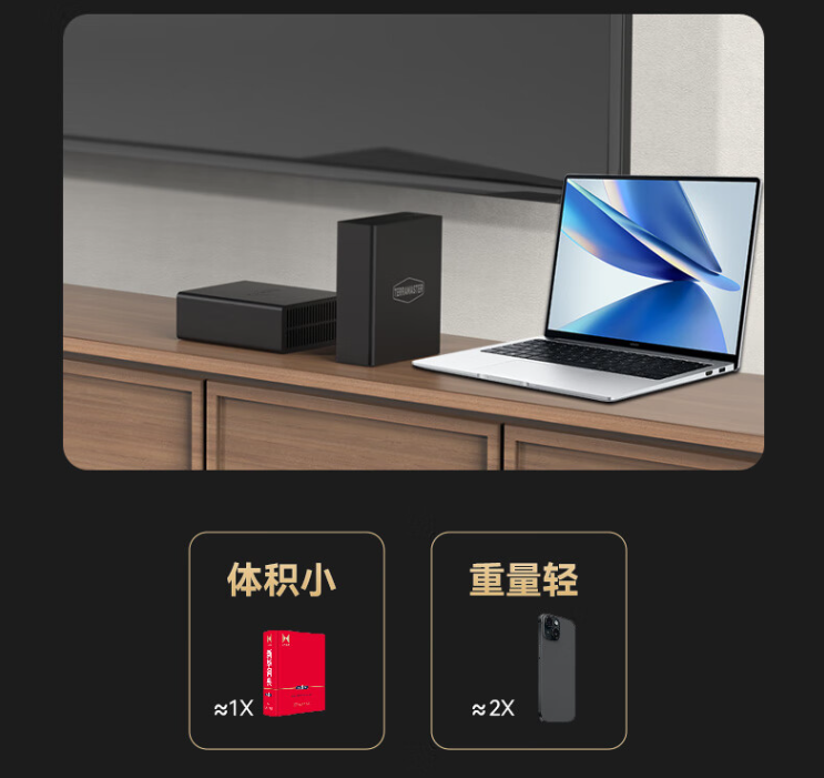 鐵威馬F8 SSD Plus：出差神器，NAS新品全面升級