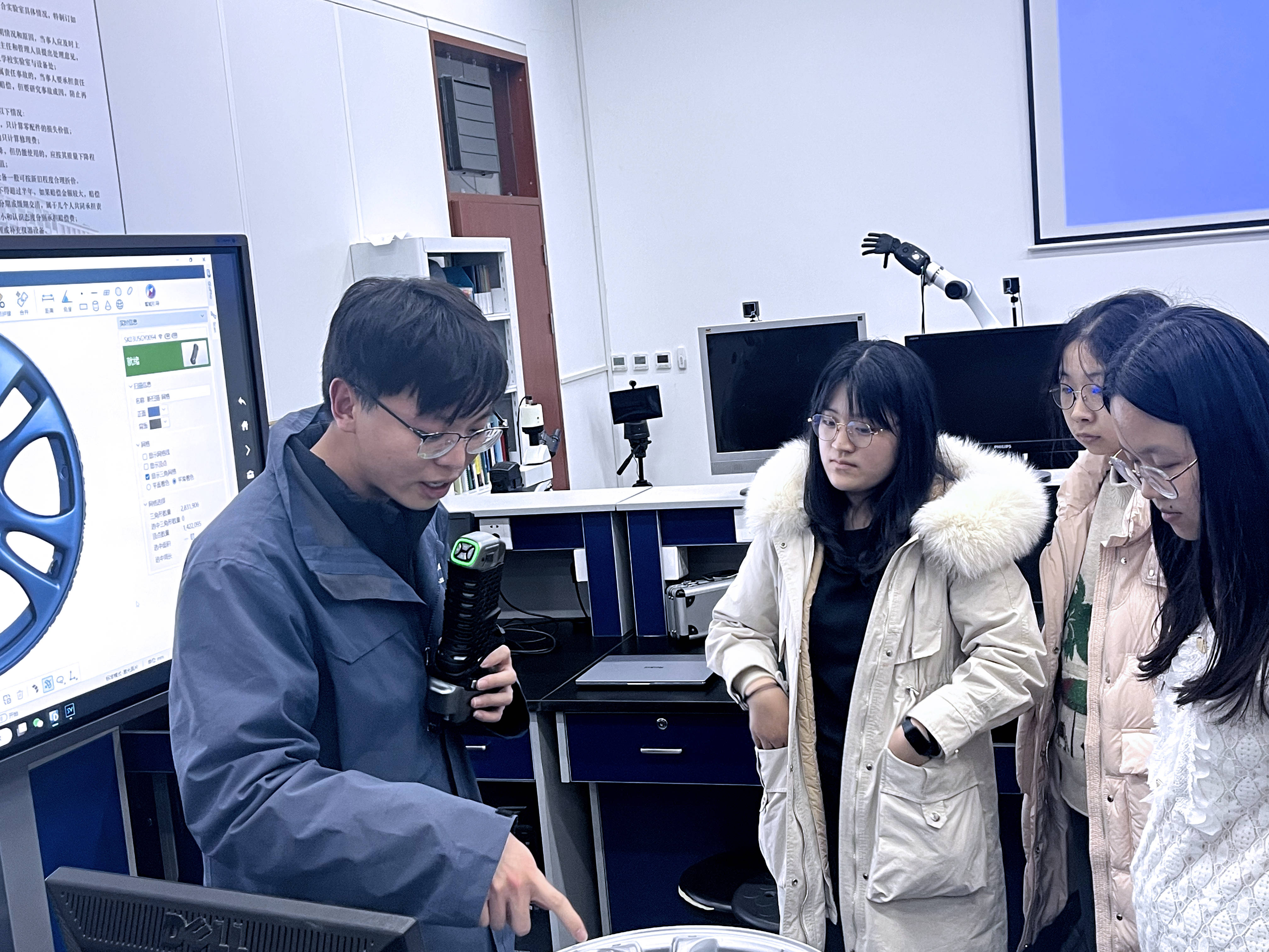 思看科技 X 清華大學(xué)精密儀器系三維測(cè)量課程研討活動(dòng)圓滿舉辦