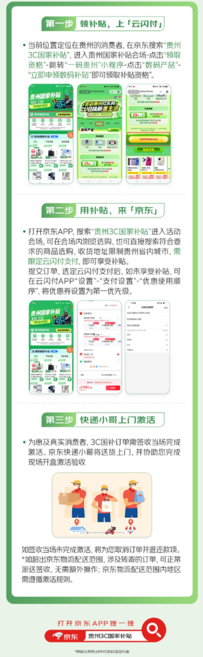 京東上線貴州手機(jī)等數(shù)碼購新補(bǔ)貼活動 超千萬件商品可享15%補(bǔ)貼