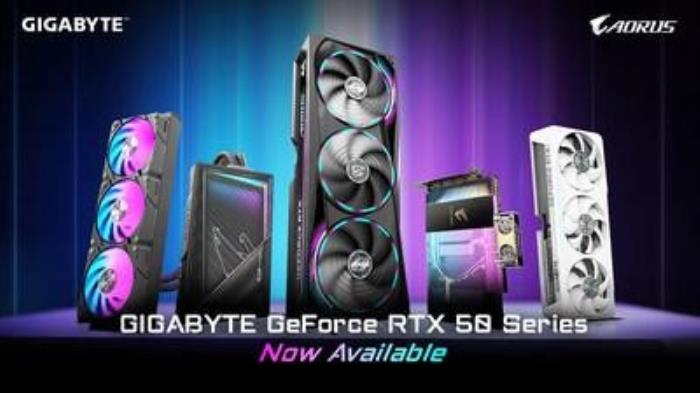 技嘉RTX 50 系列顯卡上市，散熱與性能全面升級(jí)