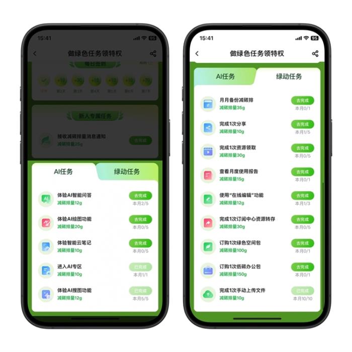 “值”此新綠！天翼云盤綠色任務(wù)上線