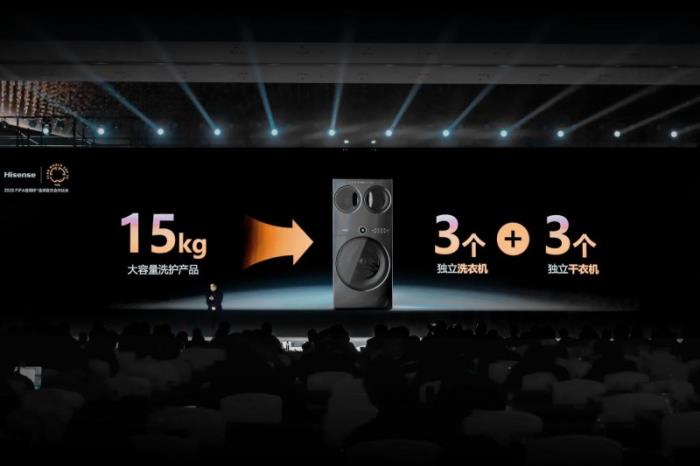海信洗衣機(jī)發(fā)布全球首臺(tái)4合1熱泵洗烘一體機(jī)，引領(lǐng)健康洗護(hù)新趨勢