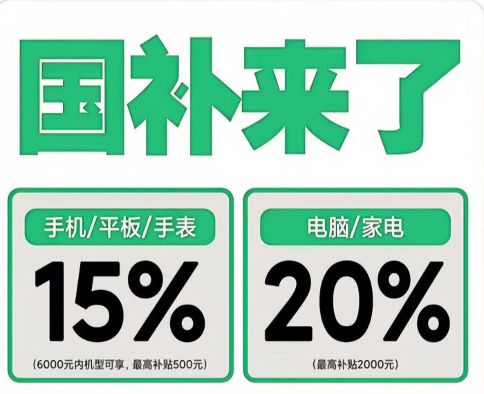 國補2025最新消息:國家補貼怎么領(lǐng)取?手機家電國補領(lǐng)取入口方法步驟和申請流程
