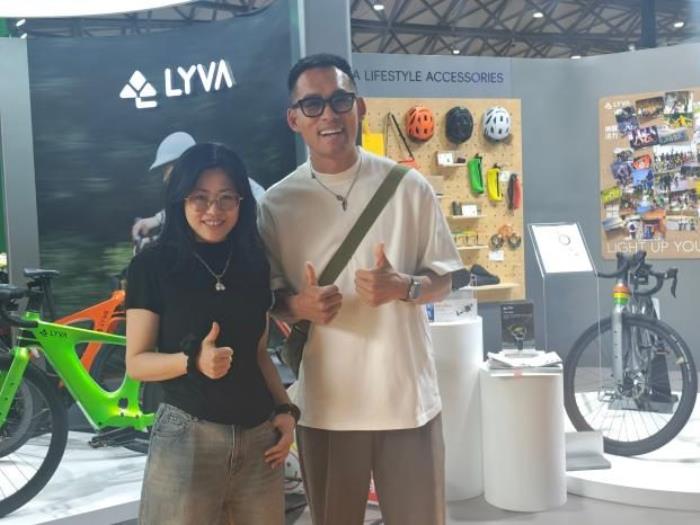 先鋒與時尚的對話：LYVA品牌亮相上海國際自行車展