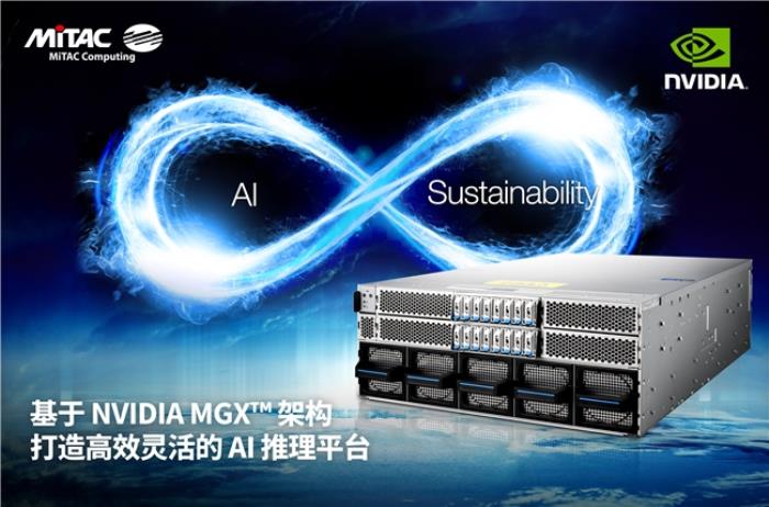 MiTAC 神雲(yún)科技在COMPUTEX 2025展會(huì)上發(fā)布支持NVIDIA MGX?的最新橫向擴(kuò)展人工智能服務(wù)器G4527G6