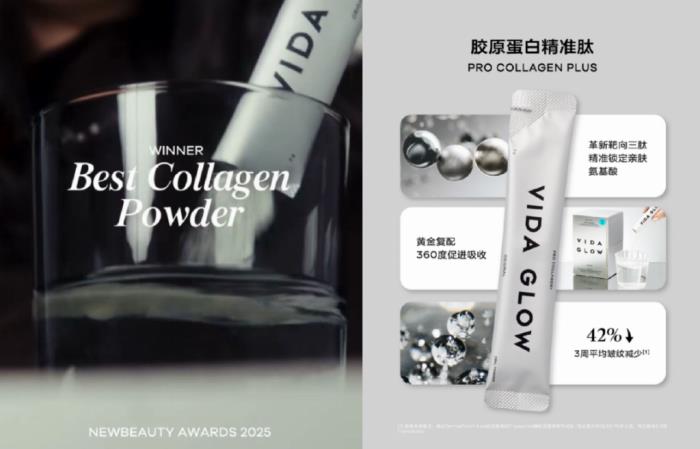 再攬三項國際獎項，Vida Glow開啟口服美容新紀元