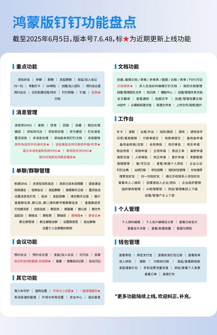 用戶心聲秒變現(xiàn)實！鴻蒙版釘釘新增投屏等功能，辦公體驗再升級