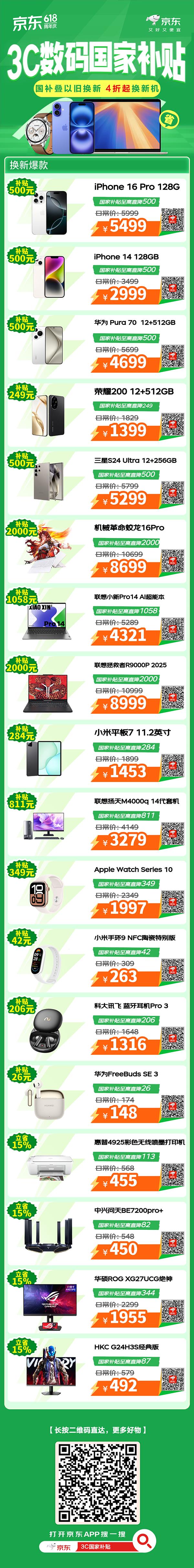 機械革命蛟龍16Pro享國補直降2000元 換新3C數(shù)碼好物快來京東618