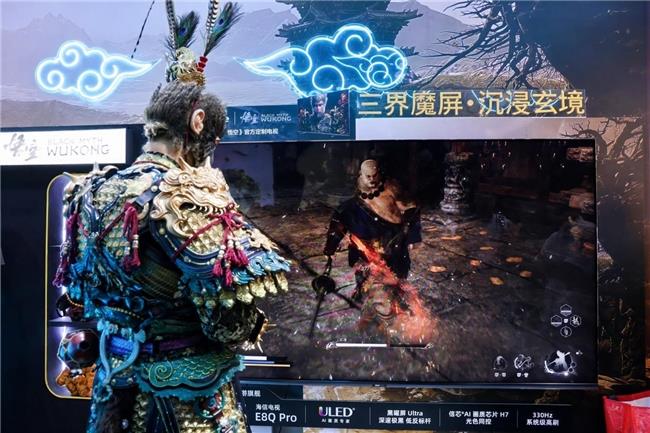 海信電視E8Q Pro以“影游旗艦”實力炸場，斬獲2025ChinaJoy黑金獎